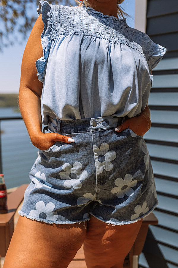 The Becca High Waist Shorts Curves