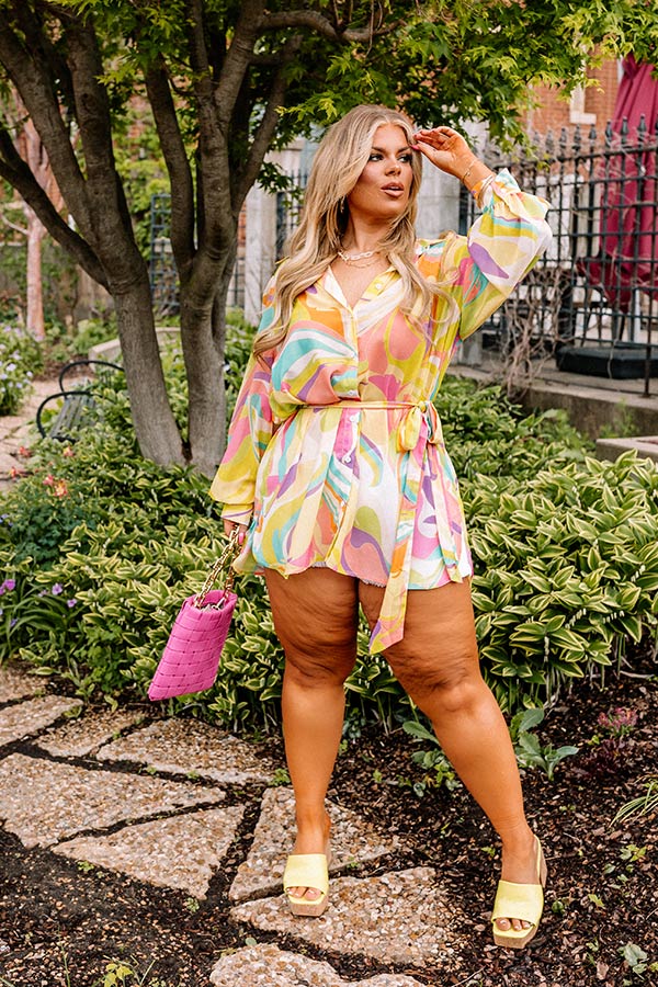 Paradise Dreaming Tunic Top Curves
