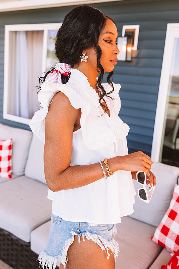 Sweetest Lullaby Top In White