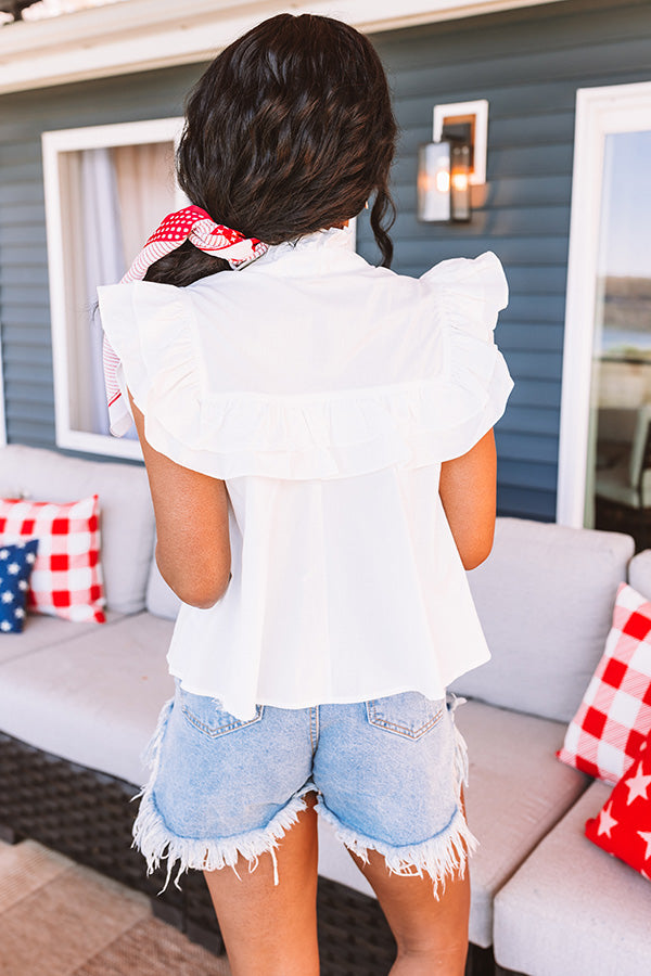 Sweetest Lullaby Top In White