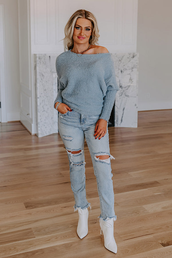 The Cely High Waist Distressed Jean