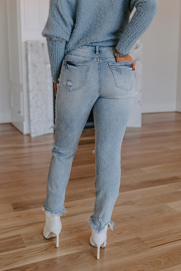 The Cely High Waist Distressed Jean