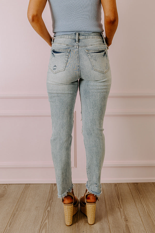 The Cely High Waist Distressed Jean
