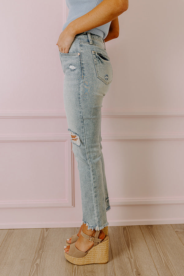 The Cely High Waist Distressed Jean