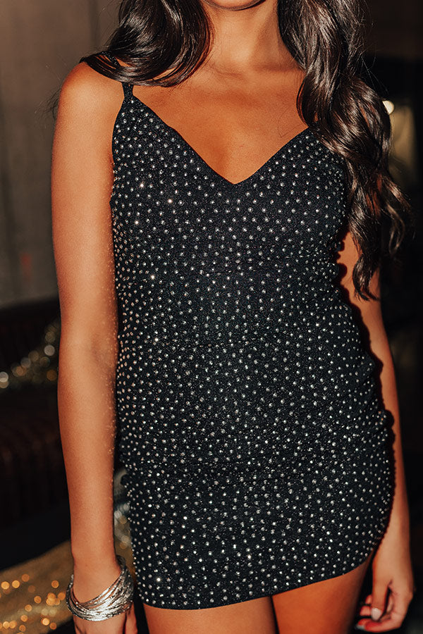 Bed Of Roses Mini Dress