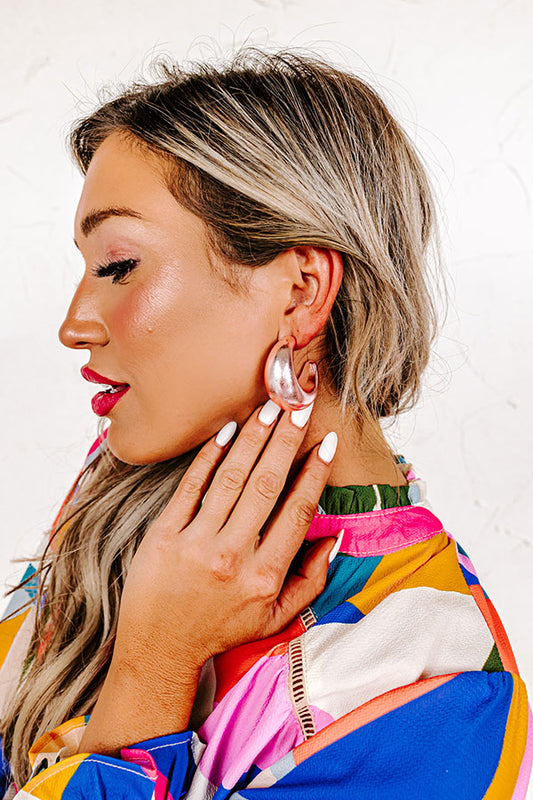 Party In Galveston Earrings In Pink
