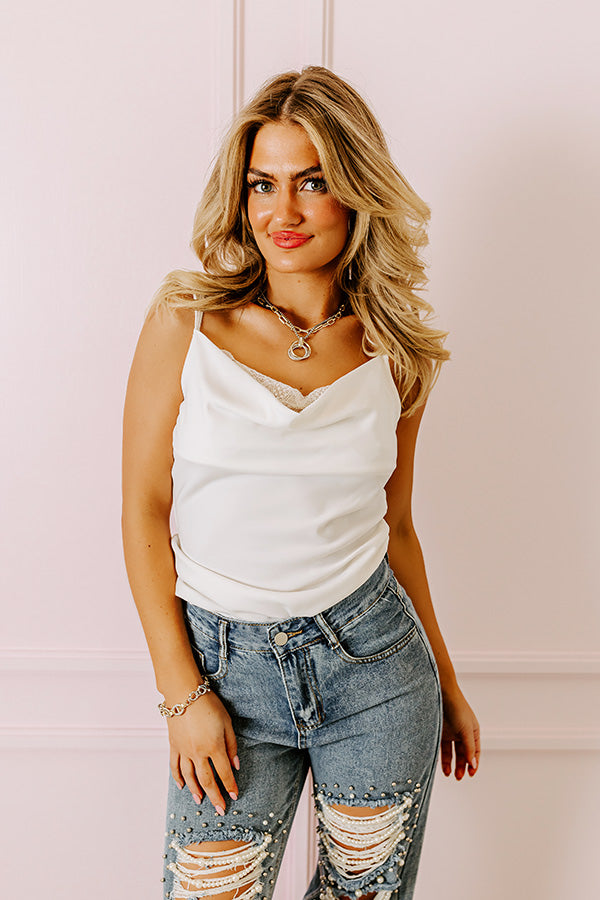Possible Romance Tank In White