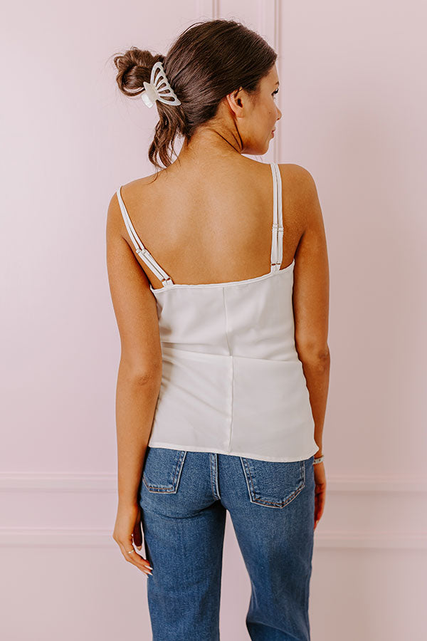 Possible Romance Tank In White