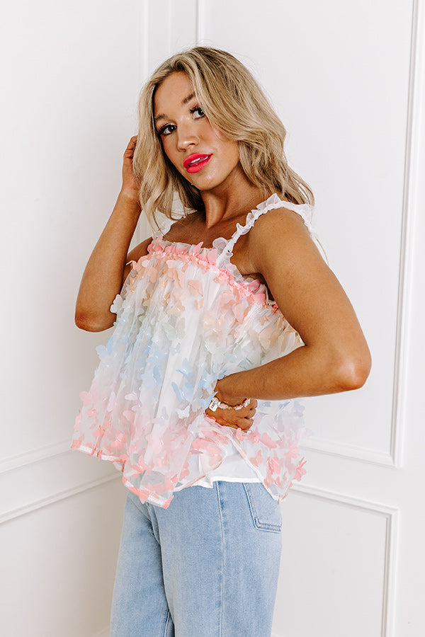 Flirty Frills Tank