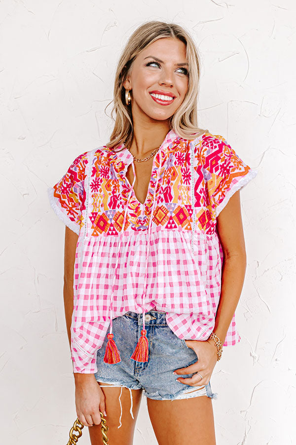 Dreamy Mood Embroidered Top