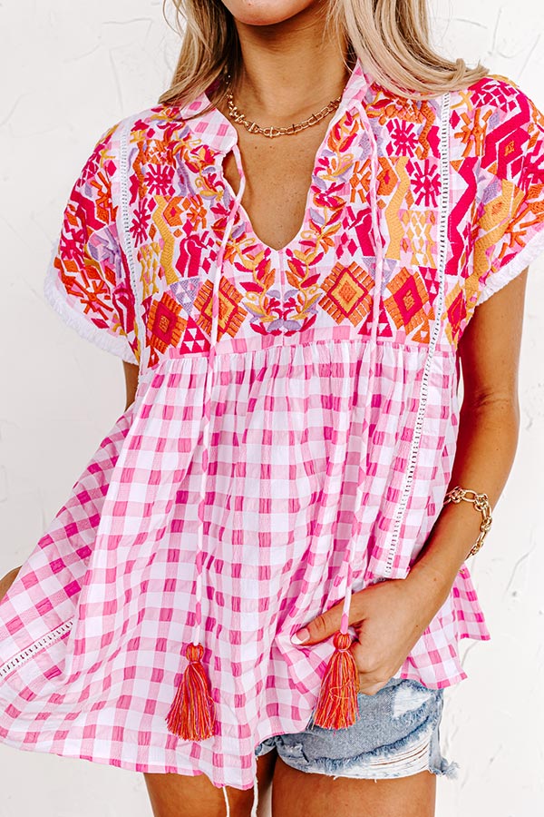 Dreamy Mood Embroidered Top