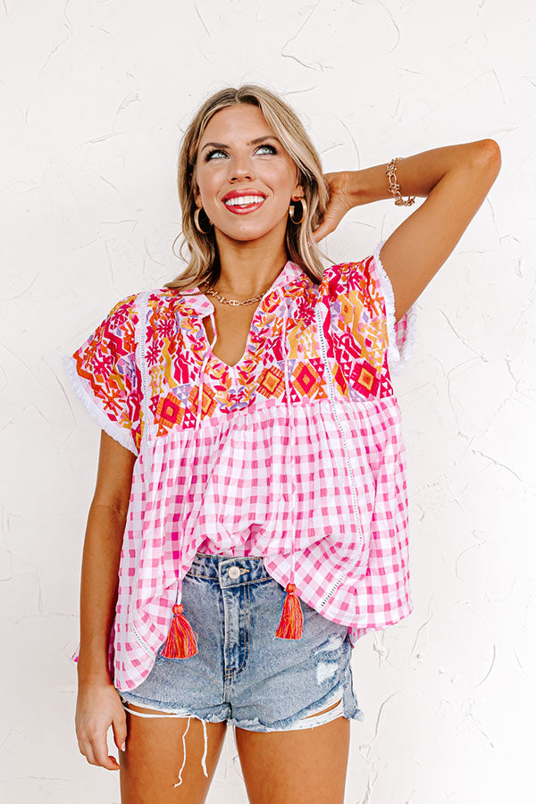 Dreamy Mood Embroidered Top