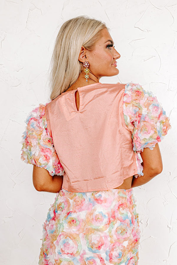 Secretly In Love Crop Top