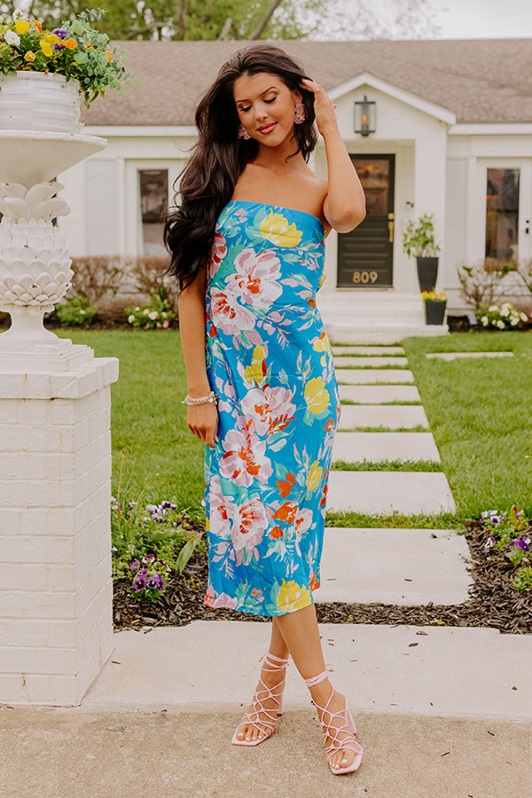 Whimsy And Wishes Floral Midi