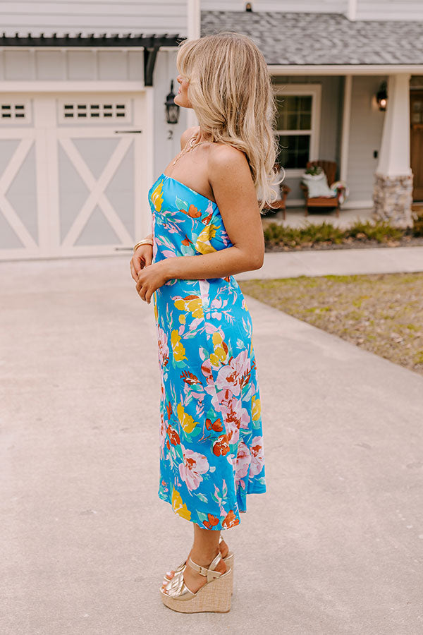 Whimsy And Wishes Floral Midi