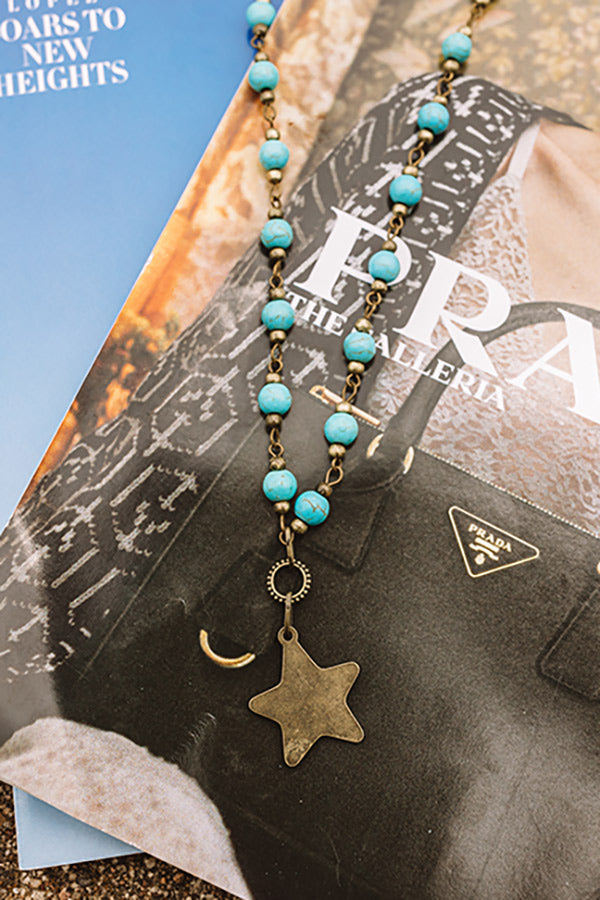 Starry Romance Semi Precious Necklace