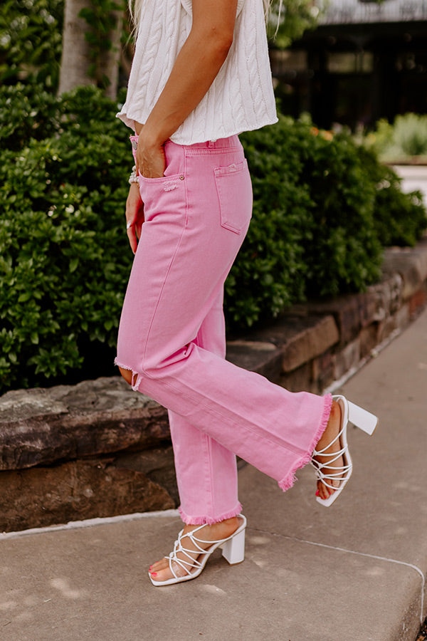 The Elsa Midrise Straight Leg Jean