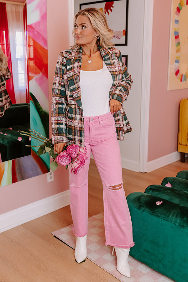 The Elsa Midrise Straight Leg Jean