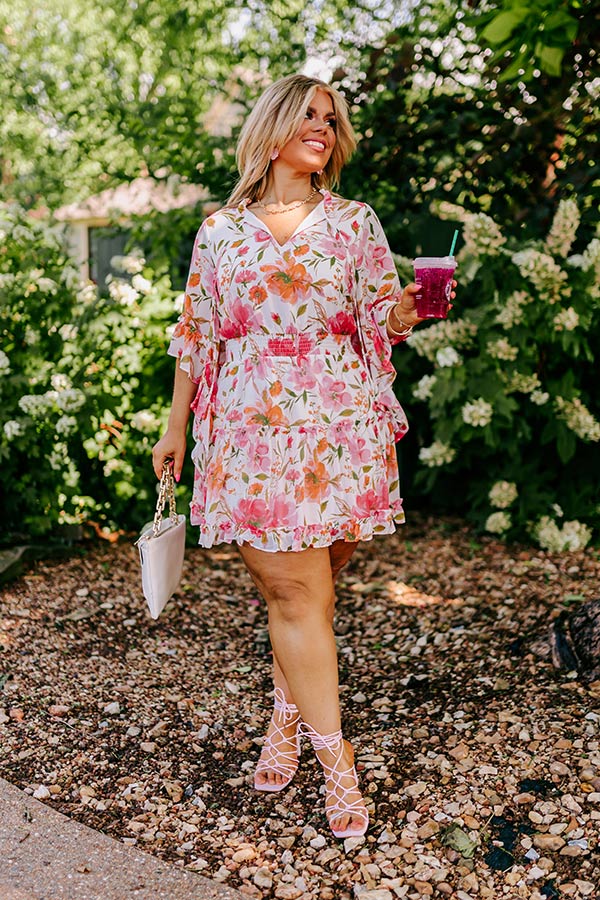 Try Your Luck Dress in Ivory Curves