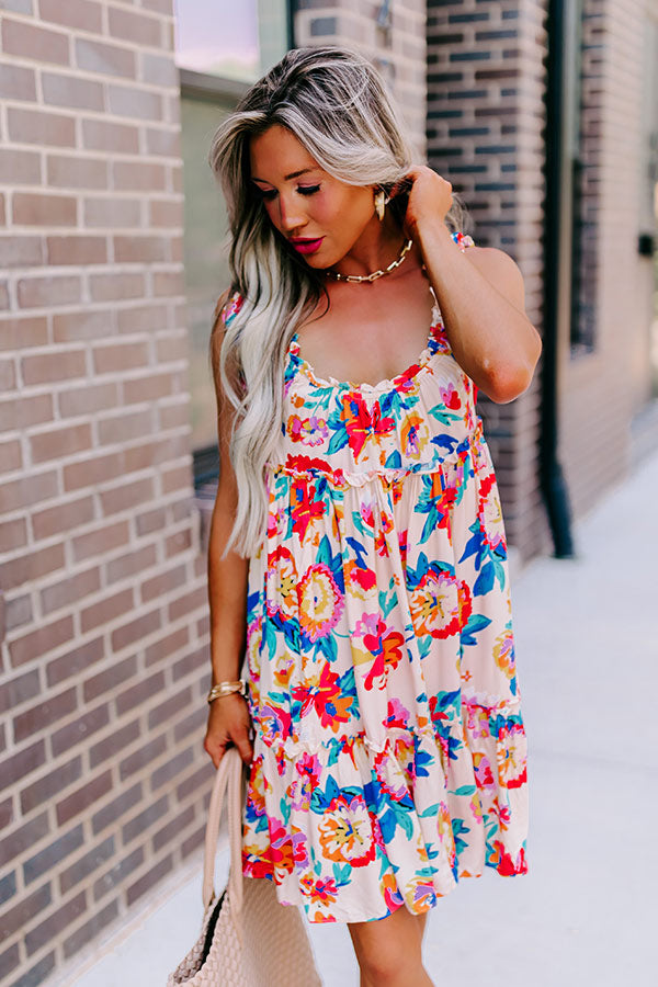 Beyond A Memory Shift Dress In Cream