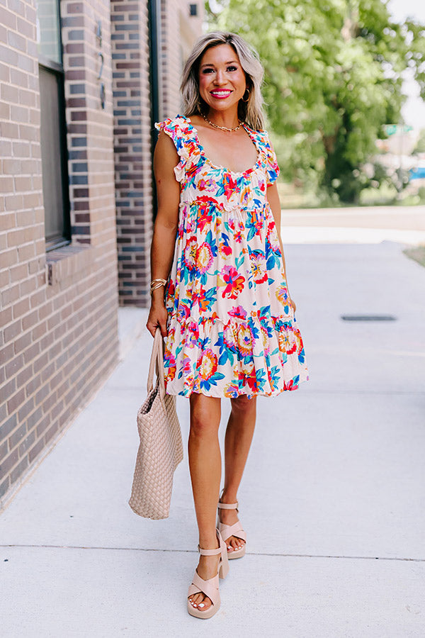 Beyond A Memory Shift Dress In Cream