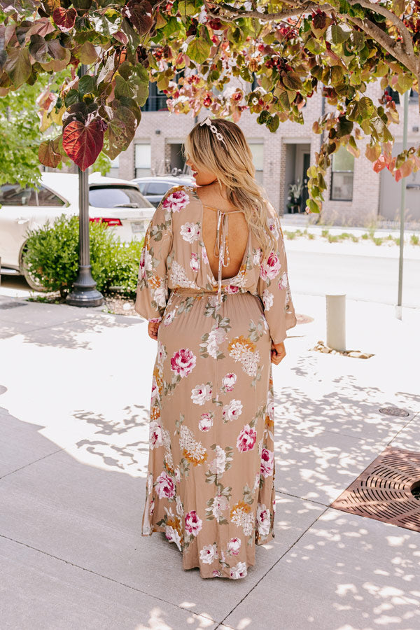 Change It Up Floral Maxi Curves