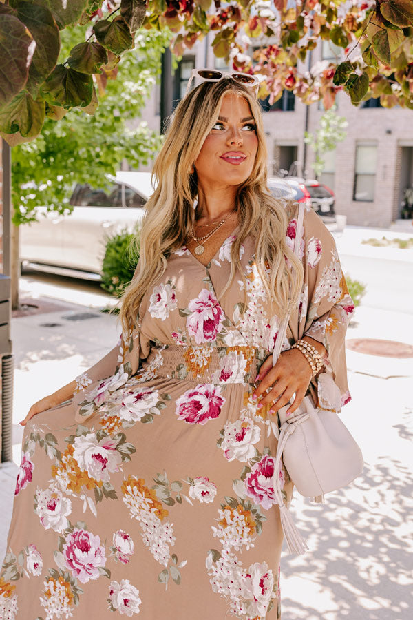 Change It Up Floral Maxi Curves
