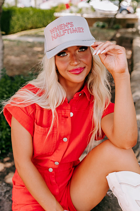 When's Halftime Trucker Hat
