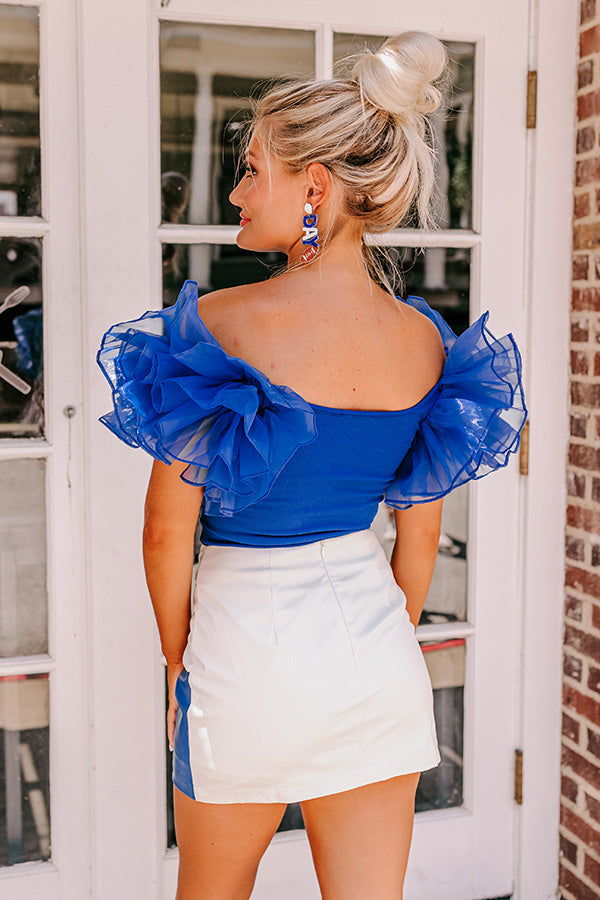 Pep Squad Ruffle Bodysuit