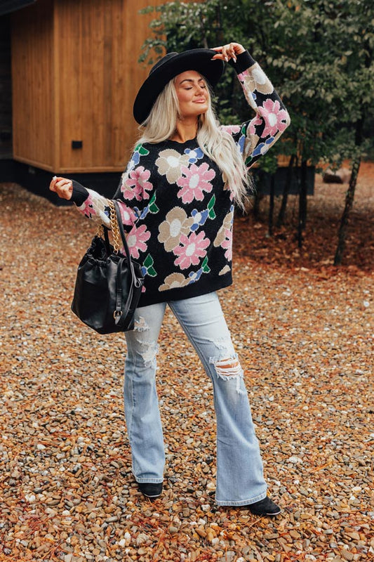 Sweet Sayings Knit Sweater