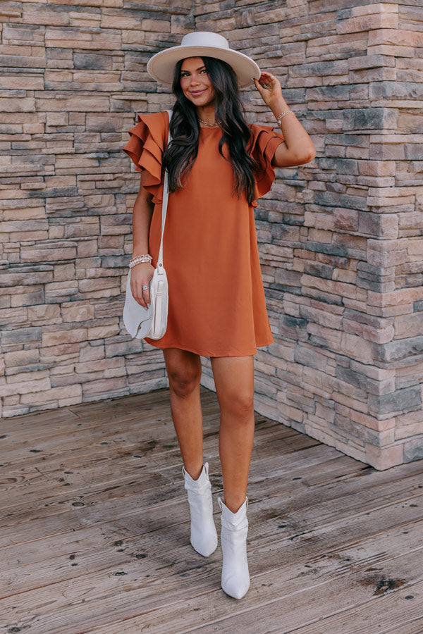 Spontaneous Success Shift Dress