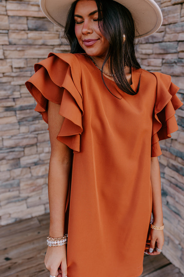 Spontaneous Success Shift Dress