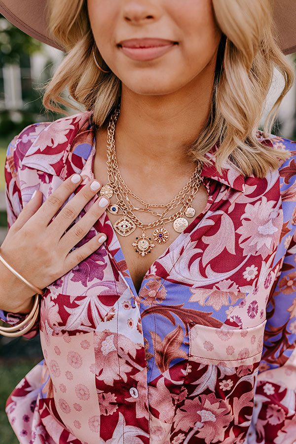 Feeling At Peace Layered Necklace