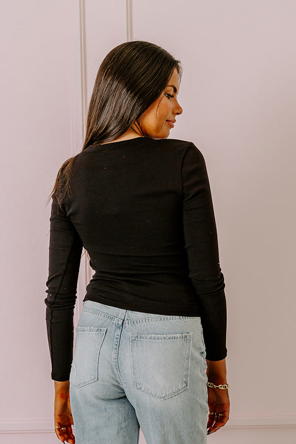Hand In Hand Through It All Top In Black