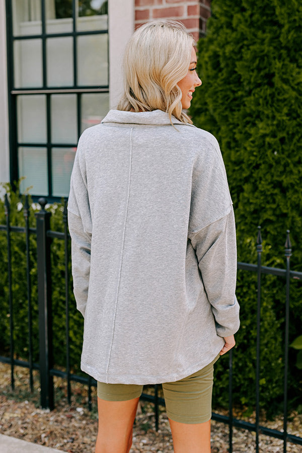 Better Than classic Sweatshirt In Grey