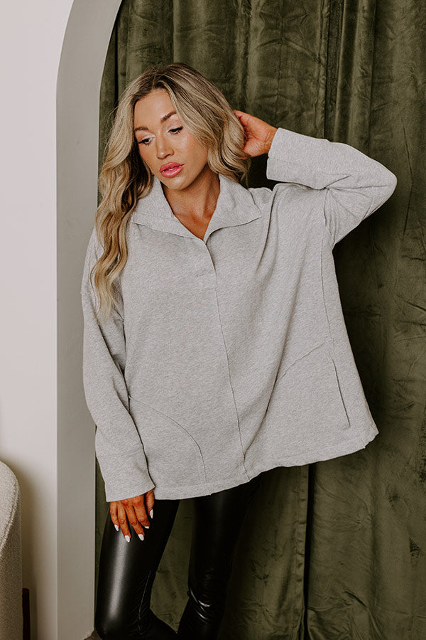 Better Than classic Sweatshirt In Grey