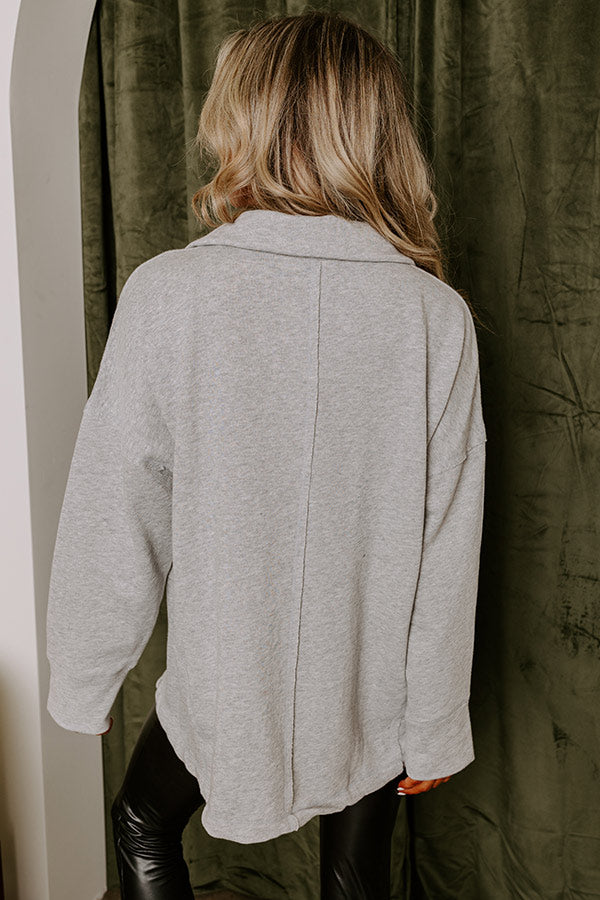 Better Than classic Sweatshirt In Grey