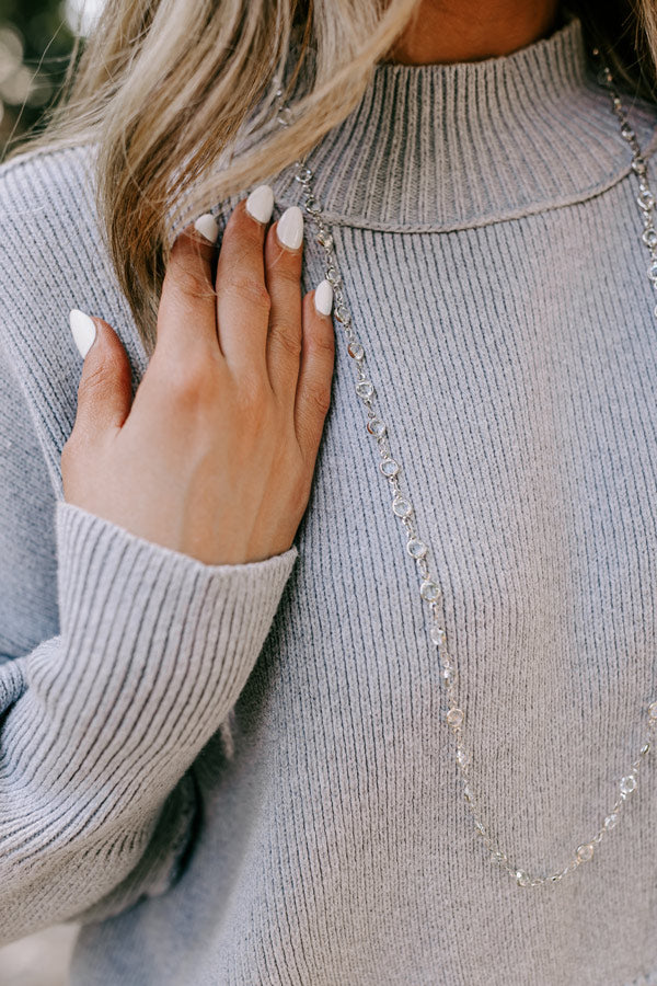 Better Than Classic Necklace In Silver