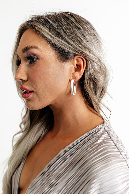 Catching Feelings Earrings In Silver