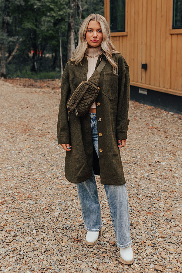 Manifest It Coat