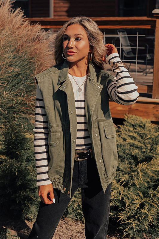 Promising Smile Denim Vest