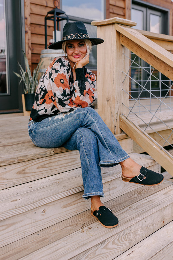 The Carolina Nubuck Clog In Black
