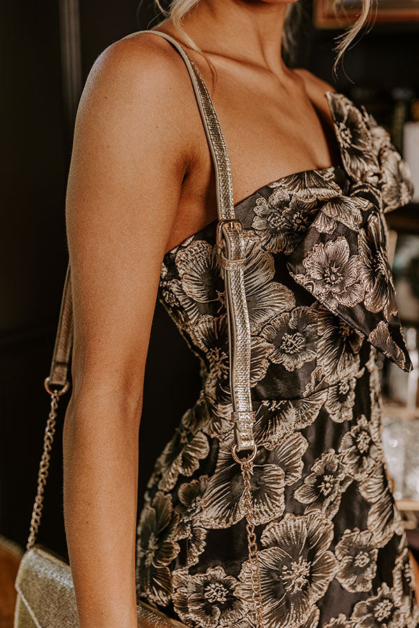 Effortless Elegance Metallic Crossbody