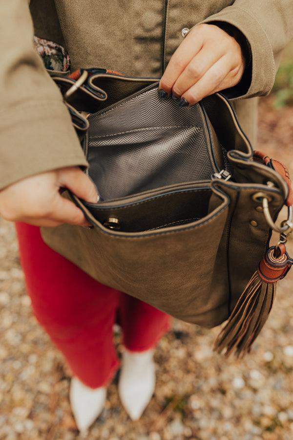 The Sawyer Faux Leather Tote