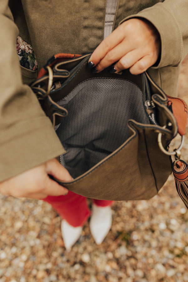 The Sawyer Faux Leather Tote