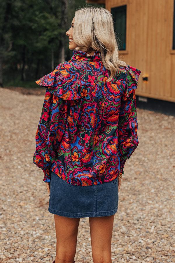 Filled With Hope Button Up