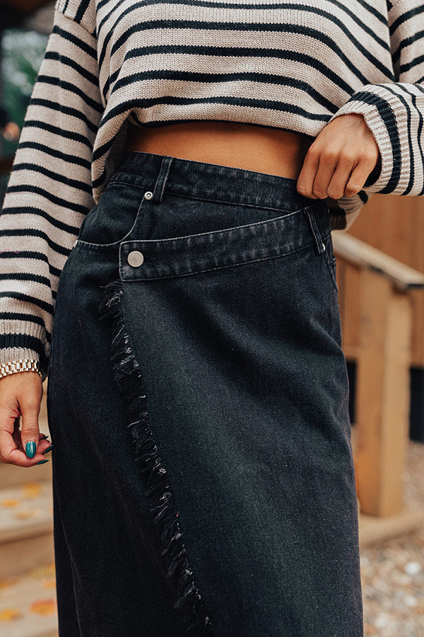 The Ashley Denim Skirt