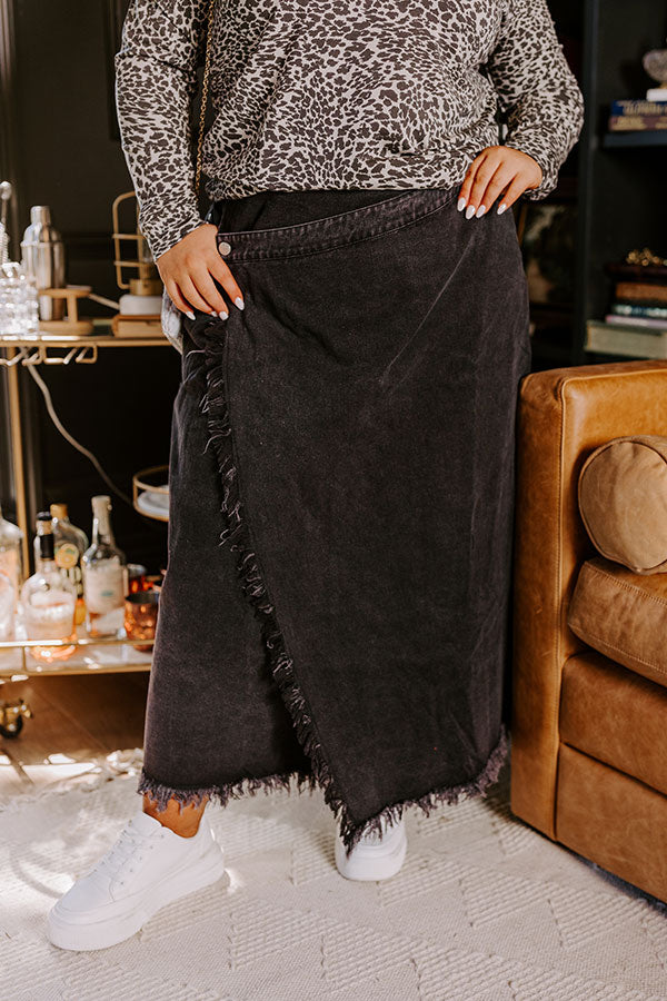 The Ashley Denim Skirt Curves