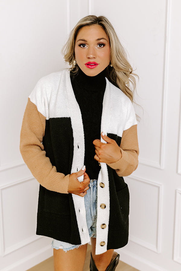 Cozy Darling Colorblock Cardigan