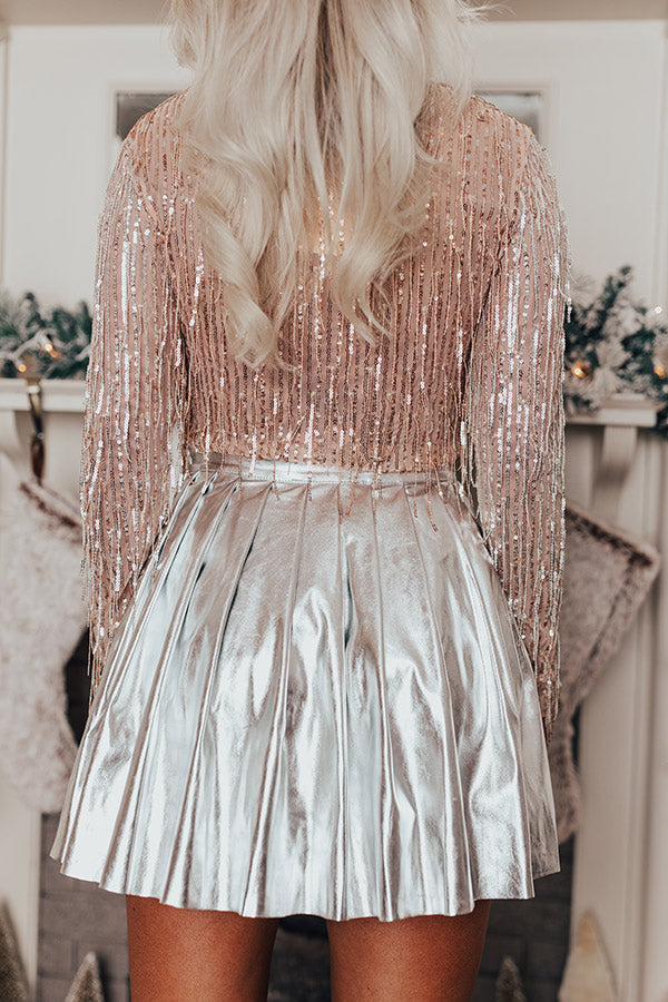 The Lyla Pleated Mini Skirt